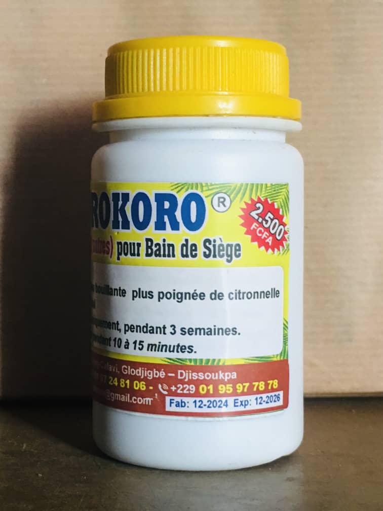 Produit Korokoro pour bain de siège