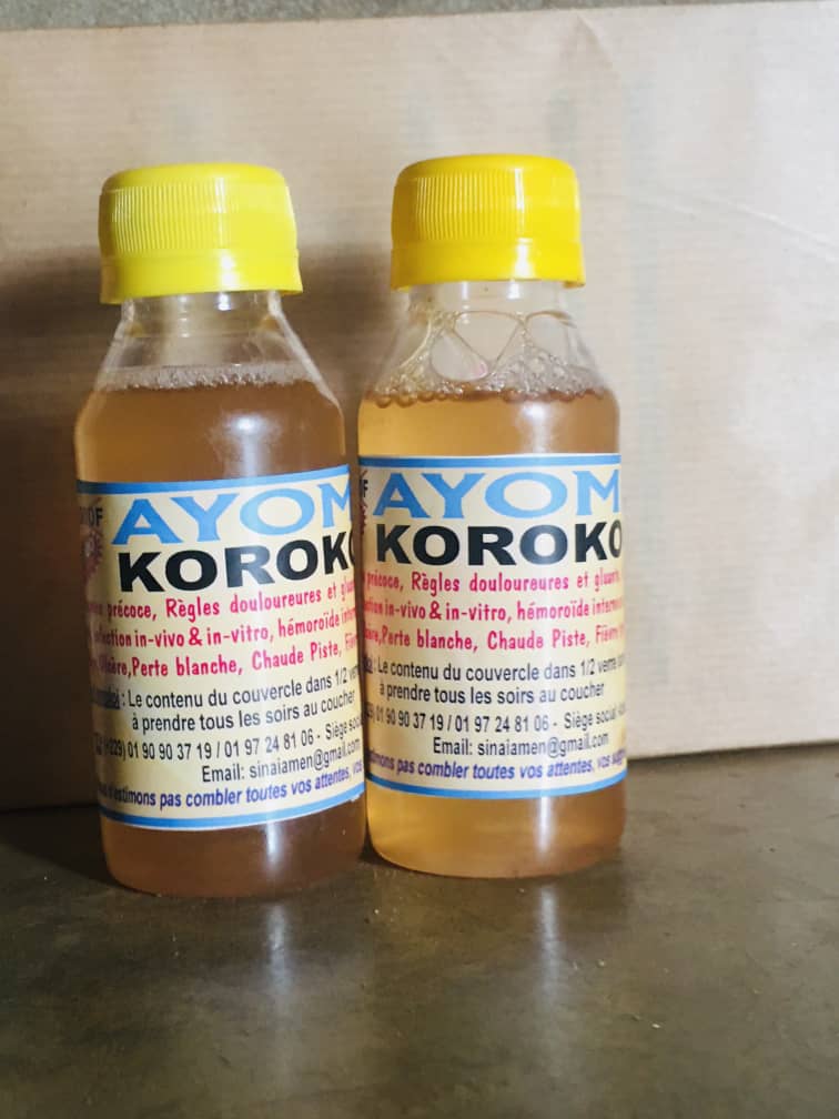 Liquide traditionnel Ayom Korokoro